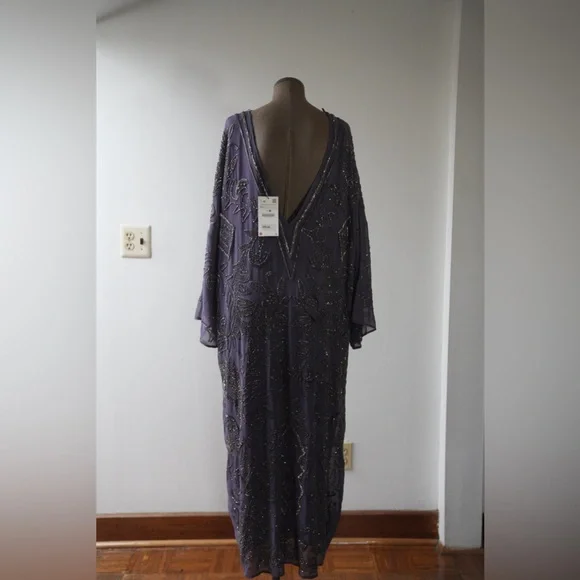 Zara beaded Tunic Dress - Picture 4 of 12